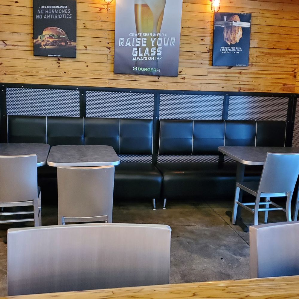 BurgerFi - a view of the inside of a restaurant - Burgers Near Me - Silver Spring, Maryland BurgerFi - a view of the inside of a restaurant - Burgers Near Me - Silver Spring, Maryland