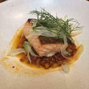 Bowery Road - Salmon yummy - New American Near Me - New York, New York