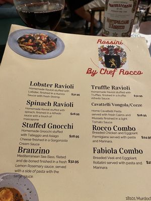 Menu photo 8 Rossini By Chef Rocco Port Charlotte, FL