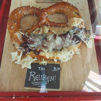 Squabisch - The Reuben Pretzel! - Pretzels Near Me - Berkeley, California