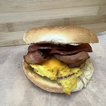 The Deli - Bacon egg and cheese bagel - Delis Near Me - Sterling Heights, Michigan The Deli - Bacon egg and cheese bagel - Delis Near Me - Sterling Heights, Michigan