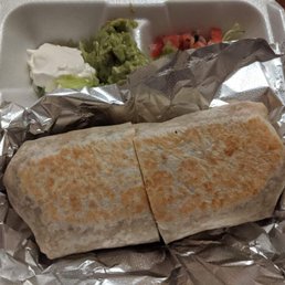 Veggie burrito from a previous visit. Veggie burrito from a previous visit.
