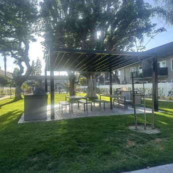 Beachwood Apartment Homes - Bbq grills/tables with shade - Apartments Near Me - Anaheim, California Beachwood Apartment Homes - Bbq grills/tables with shade - Apartments Near Me - Anaheim, California