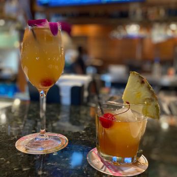 Bahama Breeze - Sangria (Right) Old Fashion (Left) - Bars Near Me - Kennesaw, Georgia Bahama Breeze - Sangria (Right) Old Fashion (Left) - Bars Near Me - Kennesaw, Georgia