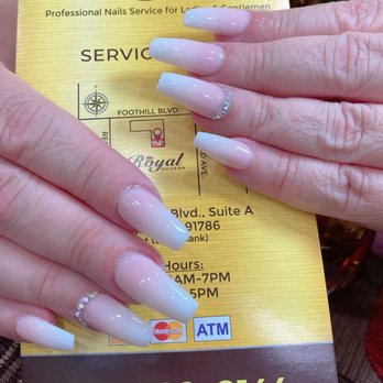 Royal nails & spa Upland - My wedding nails done by Helen and toes by Tina. Great job took her time. Has a beautiful location everything new and clean. - Nail Salons Near Me - Upland, California Royal nails & spa Upland - My wedding nails done by Helen and toes by Tina. Great job took her time. Has a beautiful location everything new and clean. - Nail Salons Near Me - Upland, California