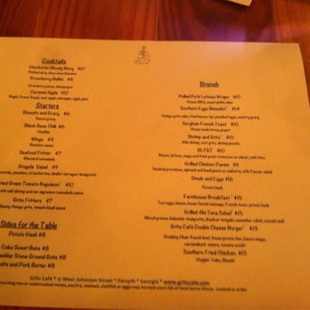 Grits Cafe - Brunch menu - Southern Near Me - Forsyth, Georgia Grits Cafe - Brunch menu - Southern Near Me - Forsyth, Georgia
