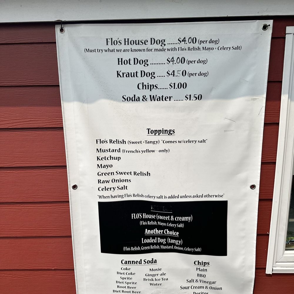 Flo's Hot Dogs - Hot Dogs Near Me - Cape Neddick, Maine Flo's Hot Dogs - Hot Dogs Near Me - Cape Neddick, Maine