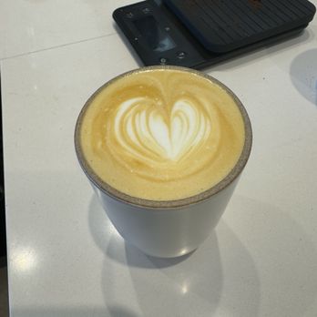 The Simple Fare - Heart latte with whole milk - Desserts Near Me - Millburn, New Jersey