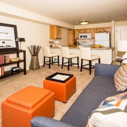 Affinity at Coeur d'Alene - Two bedroom Living room and kitchen
