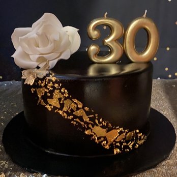 Segoviano Cake Creations - My 30th bday Cake - Cupcakes Near Me