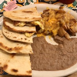 La Cabana Cafe - Breakfast ham quesadilla plate...