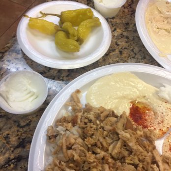 RoRo's Chicken - Banana Peppers to go with My dish and my favorite the Garlic Butter. - Mediterranean Near Me - Los Angeles, California RoRo's Chicken - Banana Peppers to go with My dish and my favorite the Garlic Butter. - Mediterranean Near Me - Los Angeles, California