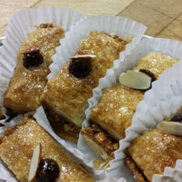 Dark Chocolate Chip Almond Baklava