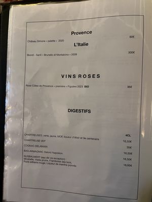 Menu photo 5 Chez Fernand Paris, 75 Menu photo 5 Chez Fernand Paris, 75