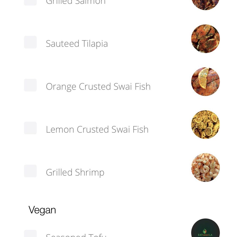 Eat Naked LA - Hmm ... I wonder why they completely removed the "tofu turkey patties".... perhaps they were in the wrong category?!!! - Food Delivery Services Near Me - Pasadena, California