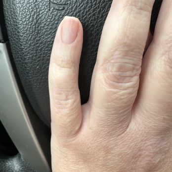 Star Nails of Shorewood - Nails AFTER my manicure. - Nail Salons Near Me - Shorewood, Illinois