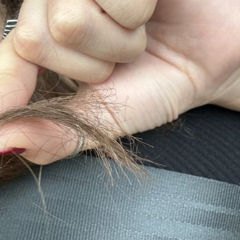 The Beautique - Weird wonky ends after no heat protectant used ): - Hair Salons Near Me - North Hollywood, California The Beautique - Weird wonky ends after no heat protectant used ): - Hair Salons Near Me - North Hollywood, California