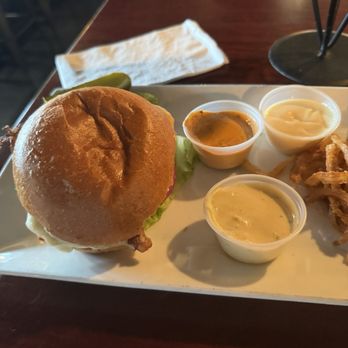 Gourmet Burger Bistro - Chicken Build A Burger - Burgers Near Me - Port Jefferson, New York Gourmet Burger Bistro - Chicken Build A Burger - Burgers Near Me - Port Jefferson, New York