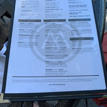 Mawby Sparkling Wine - Menu 7/2020 - Wineries Near Me - Suttons Bay, Michigan Mawby Sparkling Wine - Menu 7/2020 - Wineries Near Me - Suttons Bay, Michigan