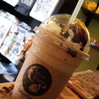 Brew Moon Coffee House & Gallery - Almond Frappe - Coffee & Tea Near Me - Caseville, Michigan Brew Moon Coffee House & Gallery - Almond Frappe - Coffee & Tea Near Me - Caseville, Michigan