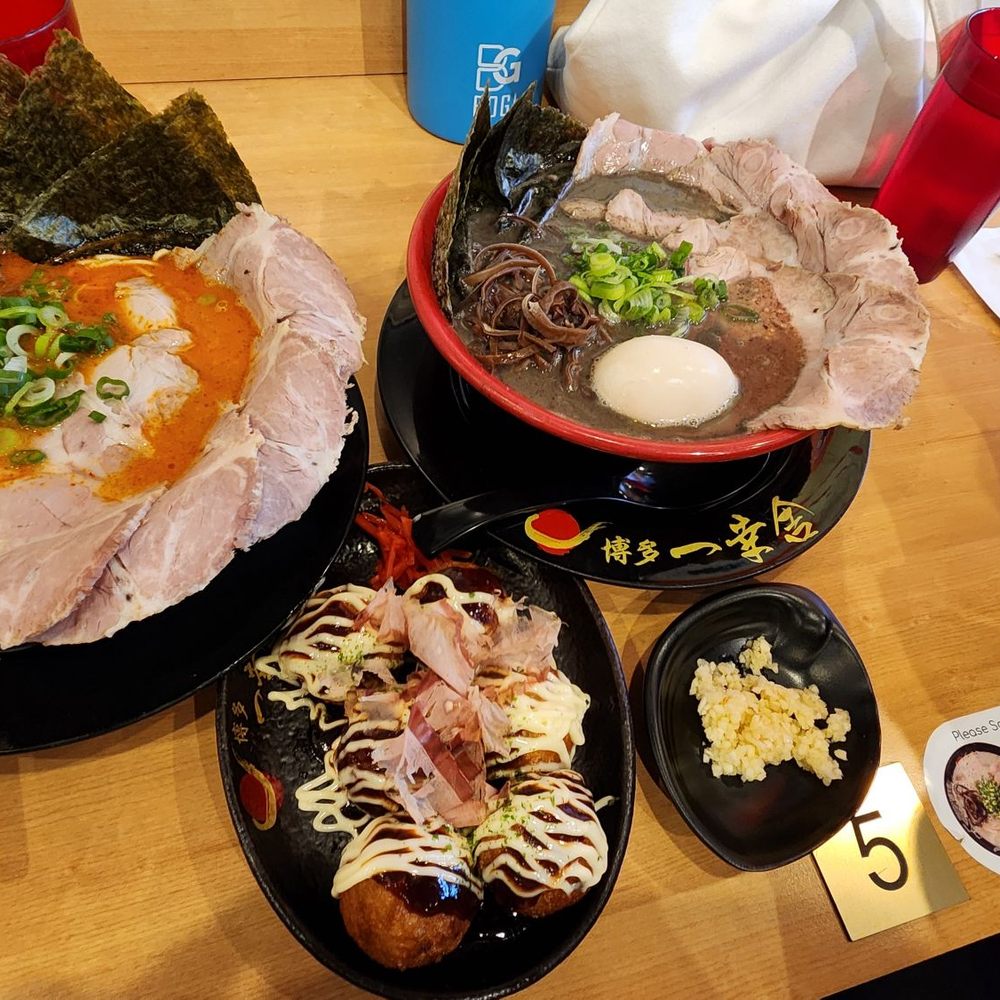 Ikkousha - Toronto - Godfire + Black Tonkotsu + Takoyaki - Ramen Near Me - Toronto, Ontario Ikkousha - Toronto - Godfire + Black Tonkotsu + Takoyaki - Ramen Near Me - Toronto, Ontario