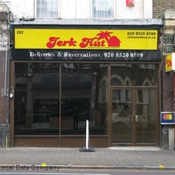 Jerk Hut - Shop front.