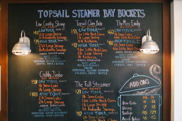 Menu photo 7 Topsail Steamer Surf City, NC Menu photo 7 Topsail Steamer Surf City, NC