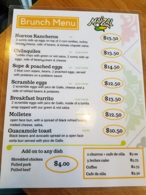 Menu photo 5 Maizal RMF Vancouver, BC