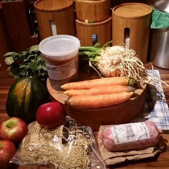Fresh Fork Market - Summer Omnivore Bag Random fall week... Ohio City Pasta, stock... ground pork... apples and veggies - Grocery Near Me - Cleveland, Ohio