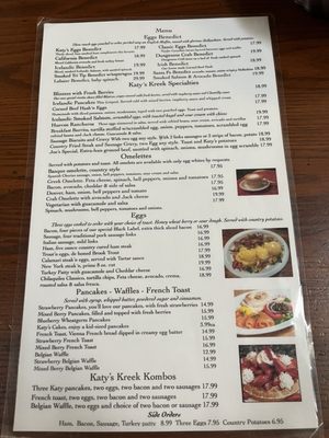 Menu photo 6 Katy's Kreek Walnut Creek, CA