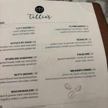 Tillie's - New American Near Me - Dripping Springs, Texas Tillie's - New American Near Me - Dripping Springs, Texas