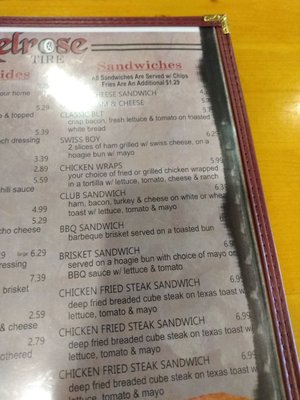 Menu photo 3 Melrose Tire Melrose, NM Menu photo 3 Melrose Tire Melrose, NM