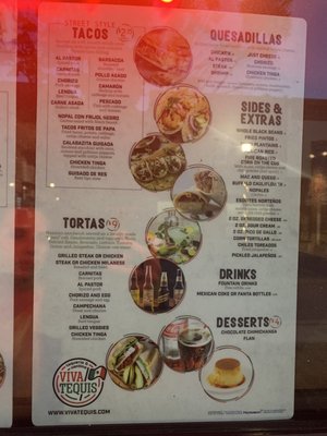 Menu photo 7 Viva Tequis Gastonia, NC