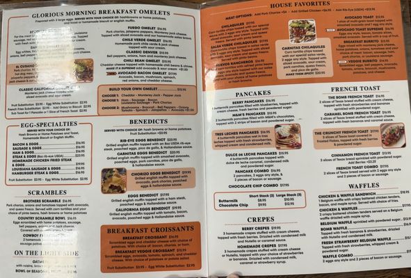Menu photo 5 Brother’s Cafe 3:16 Paso Robles, CA