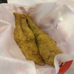 Fried Swai catfish