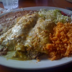 Zendejas Mexican Restaurant - Beef enchiladas