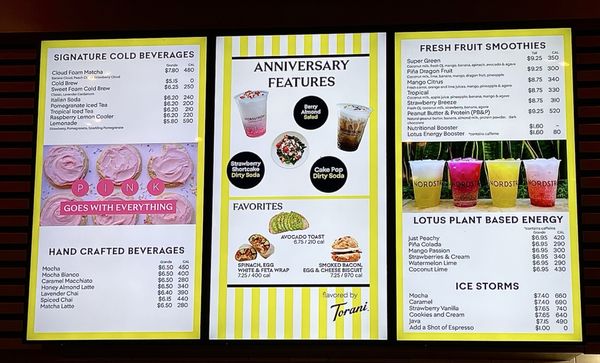 Menu photo 1 Nordstrom Ebar Artisan Coffee San Antonio, TX