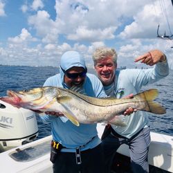 Captain Tore did it again put us on snook fish he the best in West Palm Beach!