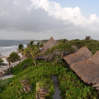 Hotel Pocna Tulum - View from Bungalow 10 (tower) - Hotels & Travel Near Me - Tulum, ROO