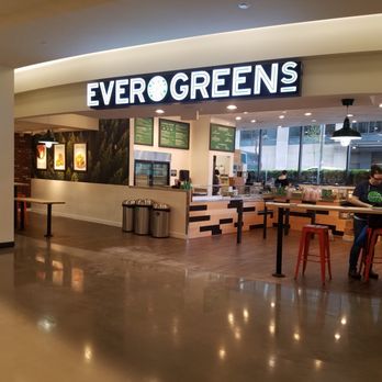 Evergreens - the entrance to the restaurant - Salad Near Me - Seattle, Washington