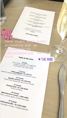 Menu photo 1 The Nine Bondi Beach, NSW Menu photo 1 The Nine Bondi Beach, NSW