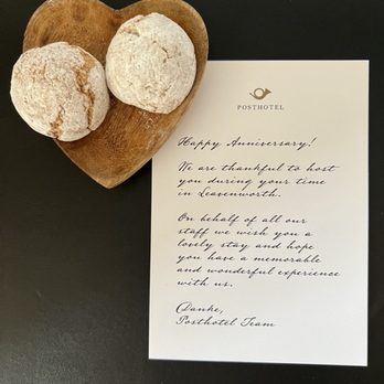 Posthotel Leavenworth - Welcome cookies, nice touch! - Hotels Near Me - Leavenworth, Washington Posthotel Leavenworth - Welcome cookies, nice touch! - Hotels Near Me - Leavenworth, Washington