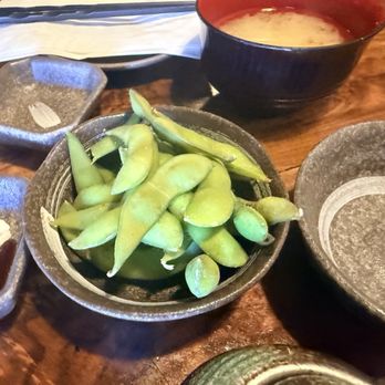 Ichika Sushi House - Complimentary edamame and miso soup - Japanese Near Me - Brisbane, California Ichika Sushi House - Complimentary edamame and miso soup - Japanese Near Me - Brisbane, California