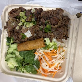 Stick & Roll - 16a. Grilled PORK & Egg Roll Vermicelli - Vietnamese Near Me - Rancho Cordova, California Stick & Roll - 16a. Grilled PORK & Egg Roll Vermicelli - Vietnamese Near Me - Rancho Cordova, California