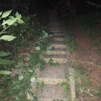 Springvale Park - Stone stairs leading out of park - Parks Near Me - Atlanta, Georgia