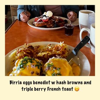 Original Breakfast House - Birria Benedict, Triple Berry French Toast - Breakfast & Brunch Near Me - Phoenix, Arizona