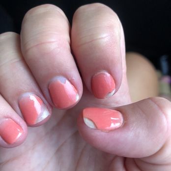 Blissful Nail Bar - S & S chipped after 2 days - Nail Salons Near Me - Apex, North Carolina Blissful Nail Bar - S & S chipped after 2 days - Nail Salons Near Me - Apex, North Carolina