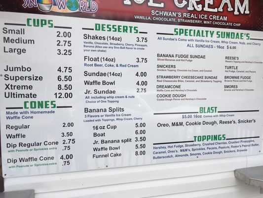 Menu photo 3 Brooke's Sno-World Houma, LA