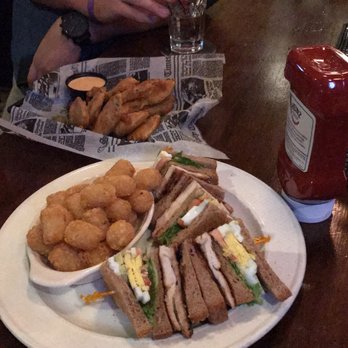 Ireland's Four Courts - Club sandwich & fried pickles - Breakfast & Brunch Near Me - Arlington, Virginia Ireland's Four Courts - Club sandwich & fried pickles - Breakfast & Brunch Near Me - Arlington, Virginia