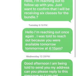 Fenwick's Driving School - Bad communication he just shows up . I don't recommend this company at all. Good luck to anyone who chooses them I hope it works out.